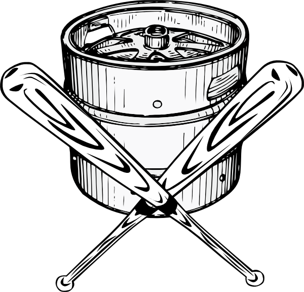 Keg Clip Art - Slosh Ball (600x576)