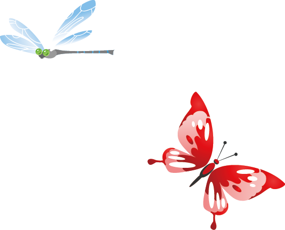 Butterfly Dragonfly Wallpaper - Butterfly (563x455)
