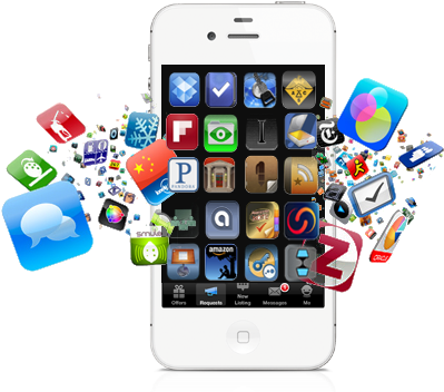 Mobile Applications - Service Marketing In Cellular Phone (500x400)