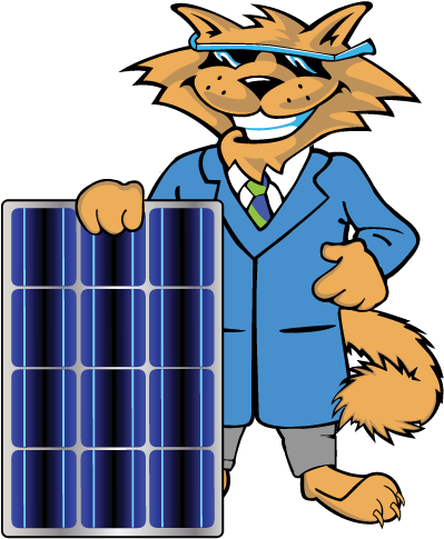 Solar Power - Cartoon (500x500)