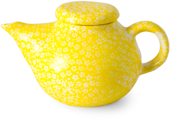 Teapot Small Yellow Star Flower - Yellow (480x480)