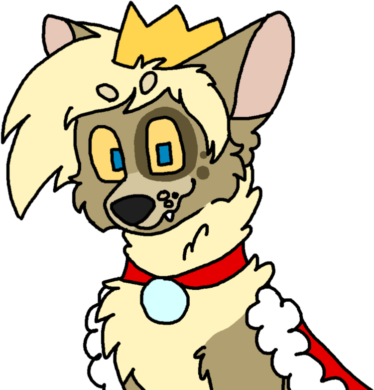 Lama Coyote King Adopt By Chaotic Science - Cartoon (979x816)