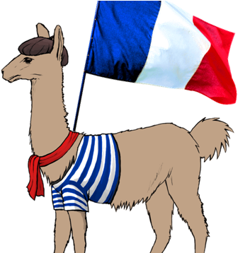 Lama Francais - French The Llama (640x357)