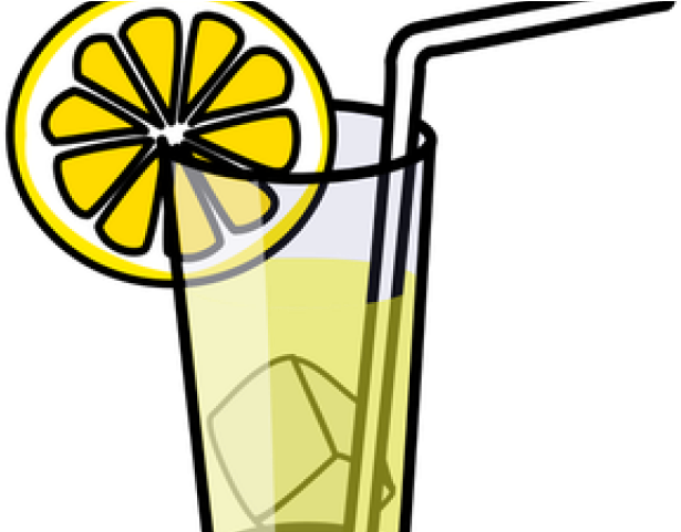 Straw Clipart - Lemonade Clipart (640x480)