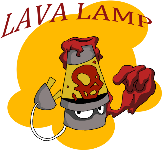 Lava Lamp By That One Guy Again - Cartoon (800x696)