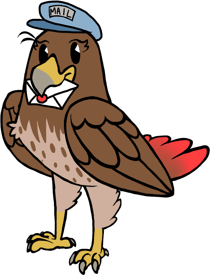 Redtail Mail Bird - Mailbird (951x951)