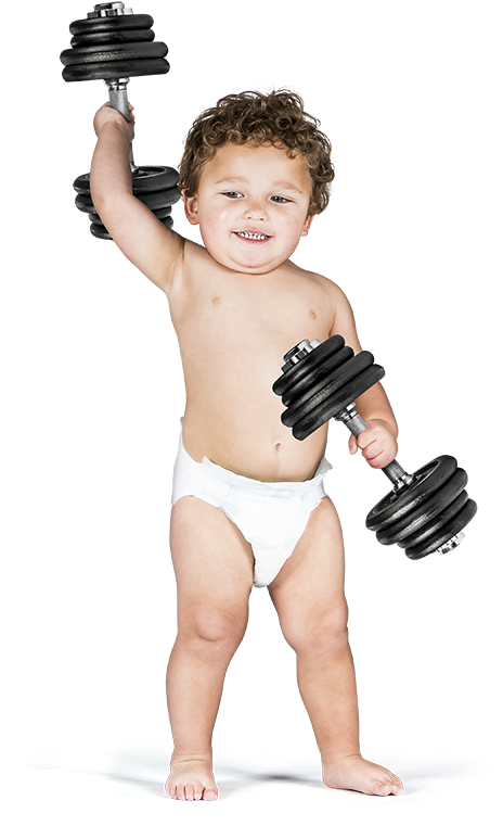 A Full-term Baby - Biceps Curl (600x933)