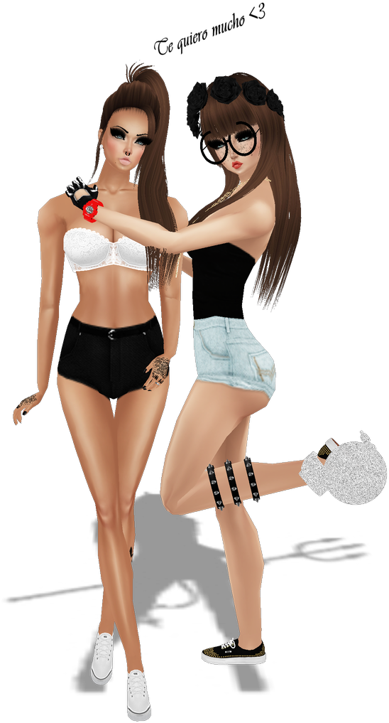Customize Avatars And Chat Rooms Using Millions Of - Girl (744x1024)