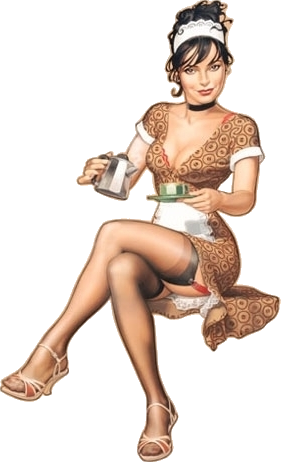 Sexy Pin-up Girl - Happy Women's Day Sexy (281x462)