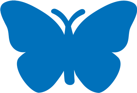 Home Race Fees Butterfly - Vector Graphics (600x600)
