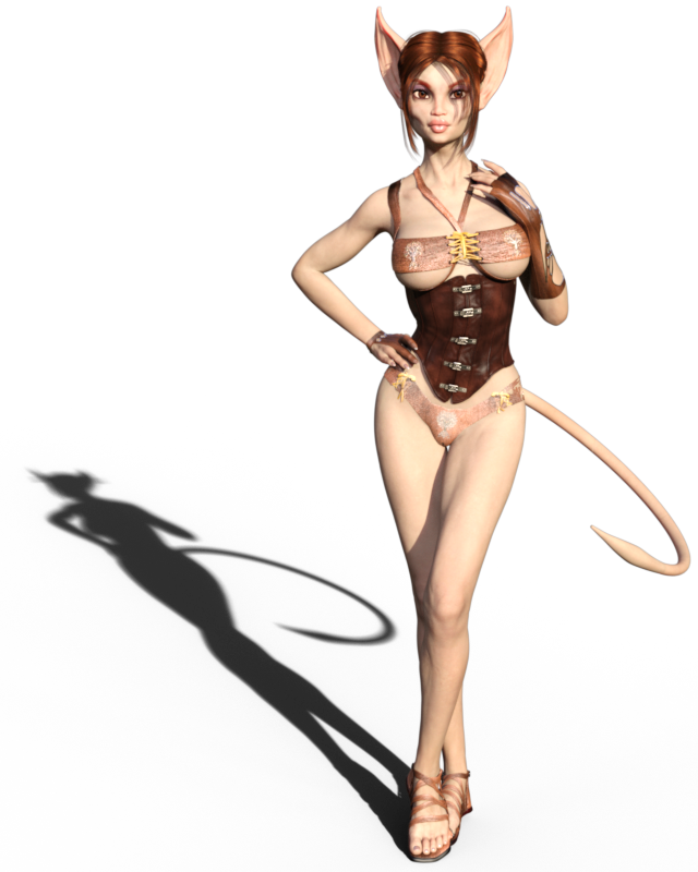 I Also Played With Adding A Tail And Some Other Morphs - Fwsa Narkissa For Genesis 3 Female S (640x800)