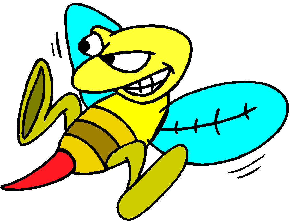 Float Like A Butterfly - Angry Bee (1108x838)