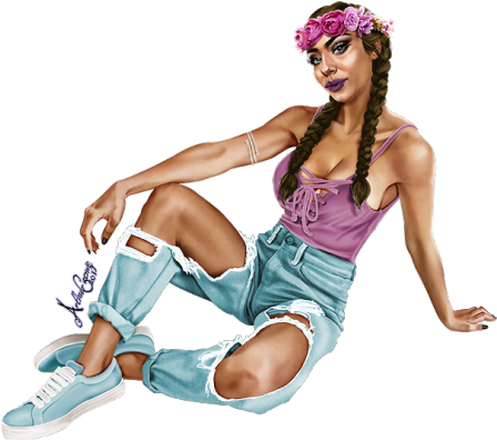 Spring Girl Fashion5 - Girl (700x445)