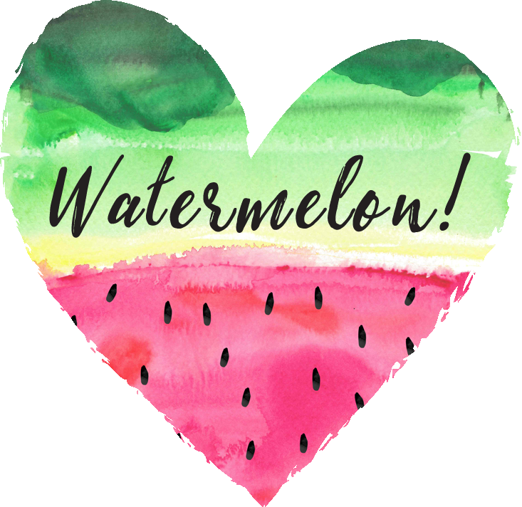 To The Baby As Watermelon Henceforth Because They Were - Aquarell-wassermelone Mousepads (733x712)