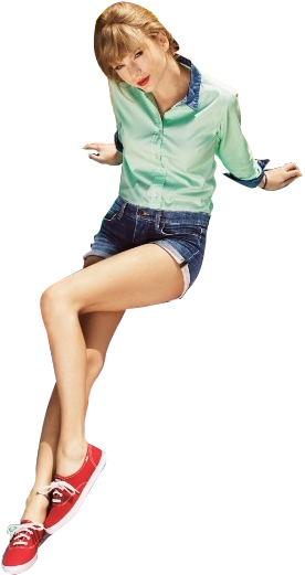 Taylor Swift Png Hq By Turnlastsong - Taylor Swift Sitting Png (356x602)