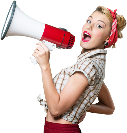 Girlmegaphone-1 - Christmas In July Outlet Sale Thirty One (466x470)