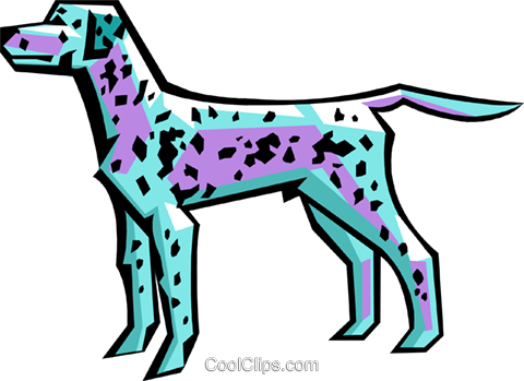 Stylized Dog Royalty Free Vector Clip Art Illustration - Clip Art (480x349)