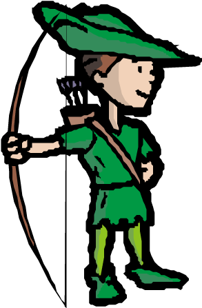 Robin Hood Little John Clip Art - Robin Hood Clip Art (567x567)