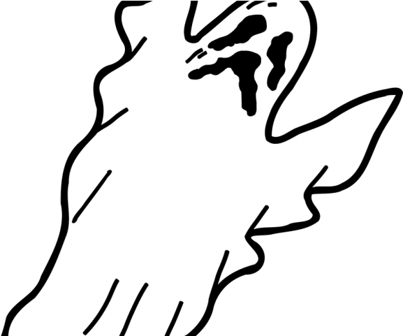 Ghost Clipart Angry - Scary Ghost (640x480)