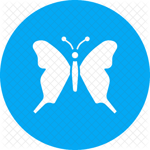 Butterfly Icon - Easter (512x512)