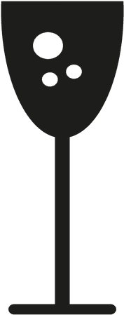 Wine Glass Icon Silhouette - Glass (512x512)