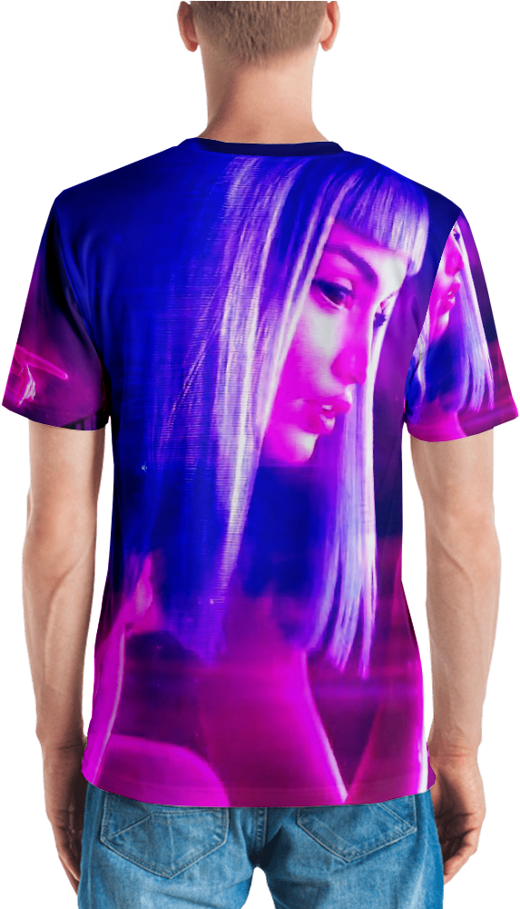 Super/natural Hologram Girl - T-shirt (1000x1000)