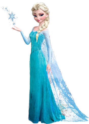 Png De Elsa Frozen By - Elsa Png (369x489)