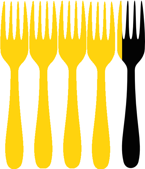 Final Verdict - 4 - 15 Forks - Yellow Spoon And Porkpng (486x554)