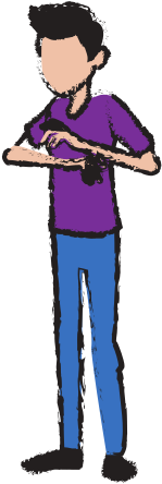 Sick Man Unhappy Character - Health Care (550x550)