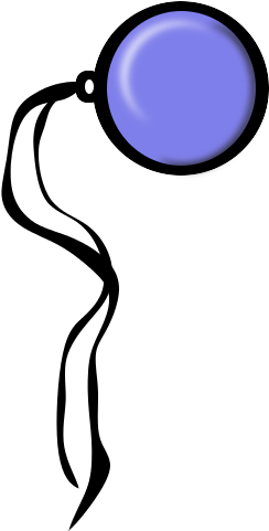 Blue Monocle Stock By Viktoria Lyn - Monocle Transparent Png (400x600)