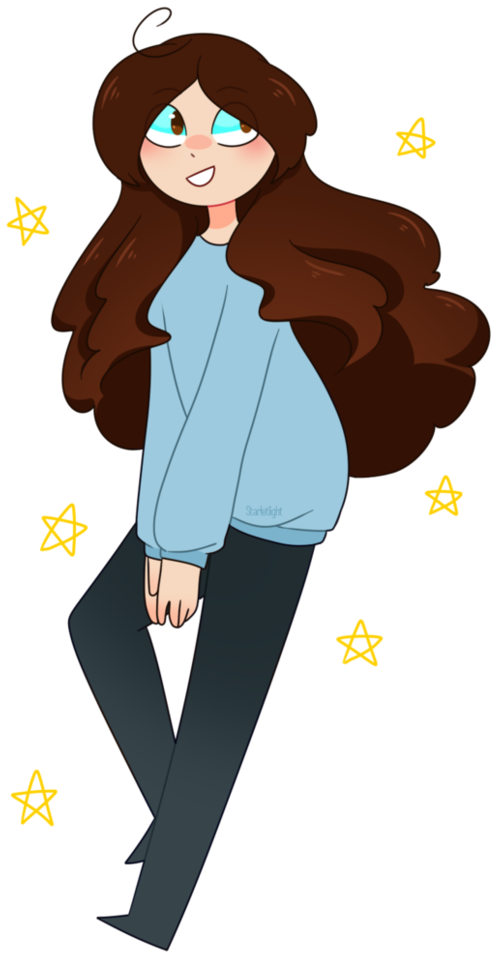 Here Comes Dat Girl By Starletlight - Cartoon (774x1032)