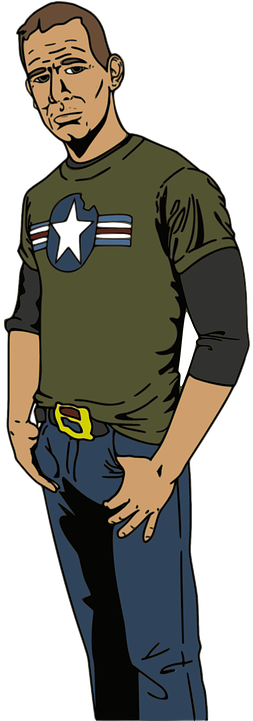 Sad Person Cartoon 27, Buy Clip Art - Casual Person Clip Art (360x720)