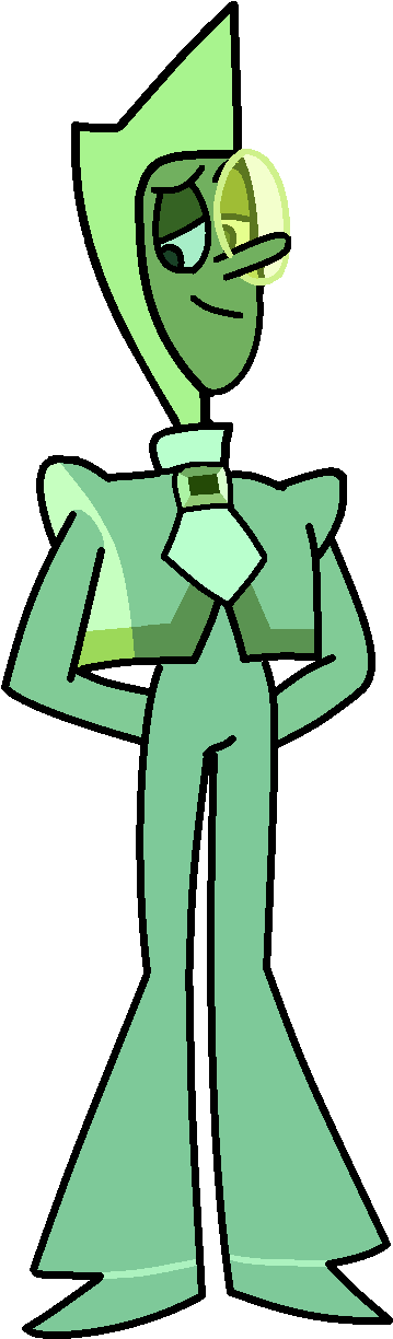 Green Zircon - Steven Universe Green Zircon (380x1248)