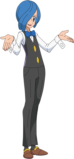 Character Information - Pokemon Black And White Cress (267x560)
