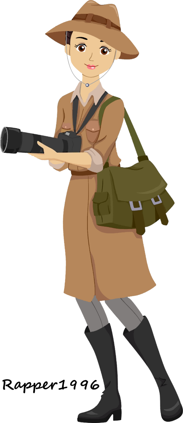 Angelina The Teenage Safari Girl By Rapper1996 - Camera (589x1358)