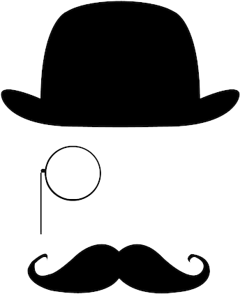 Monocle Top Hat Transparent Image - East Spring Secondary School (453x500)