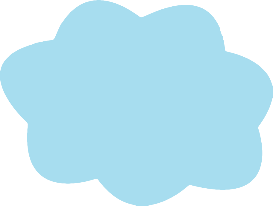 Cloudtransparent - - Light Blue Cloud Png (912x687)