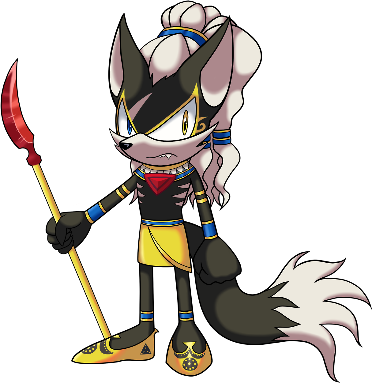 “ Egyptian Infinite Based On Anubis ” - Anubis Infinite Sonic (1280x1280)