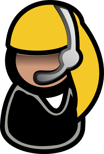 Jenny Cliparts - Telephone Operator Clip Art (402x594)