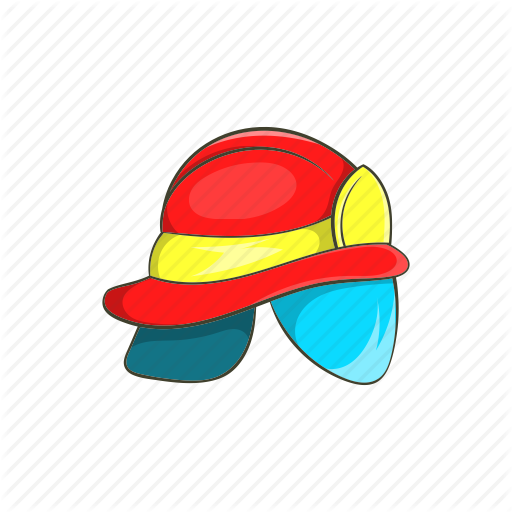 Firefighter Helmet Stock Vector Art & More Images Of - Fire Helmet Cartoon (512x512)