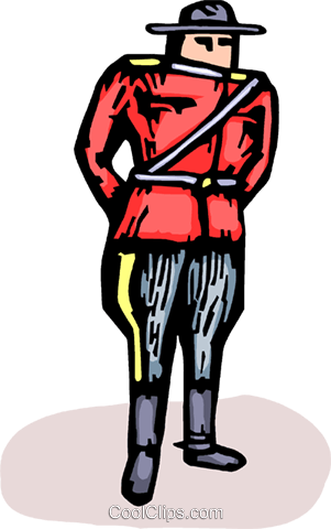 Kiki Canadian Mounted Police Stock Illustration - Royal Canadian Mounted Police Clipart (301x480)