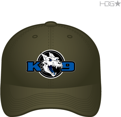 Newman Police K-9 Association Olive Flexfit® Hat - Police K9 Hat (500x500)