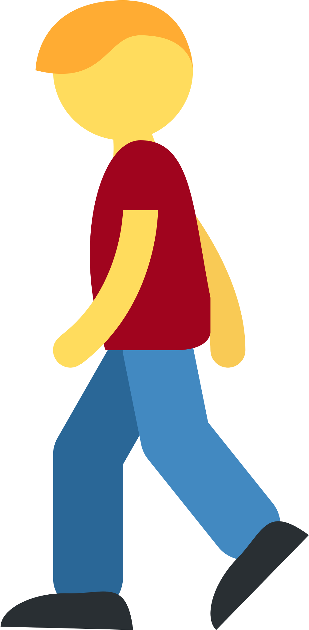 Pedestrian - Emoji De Whatsapp Mujer Caminando (2048x2048)