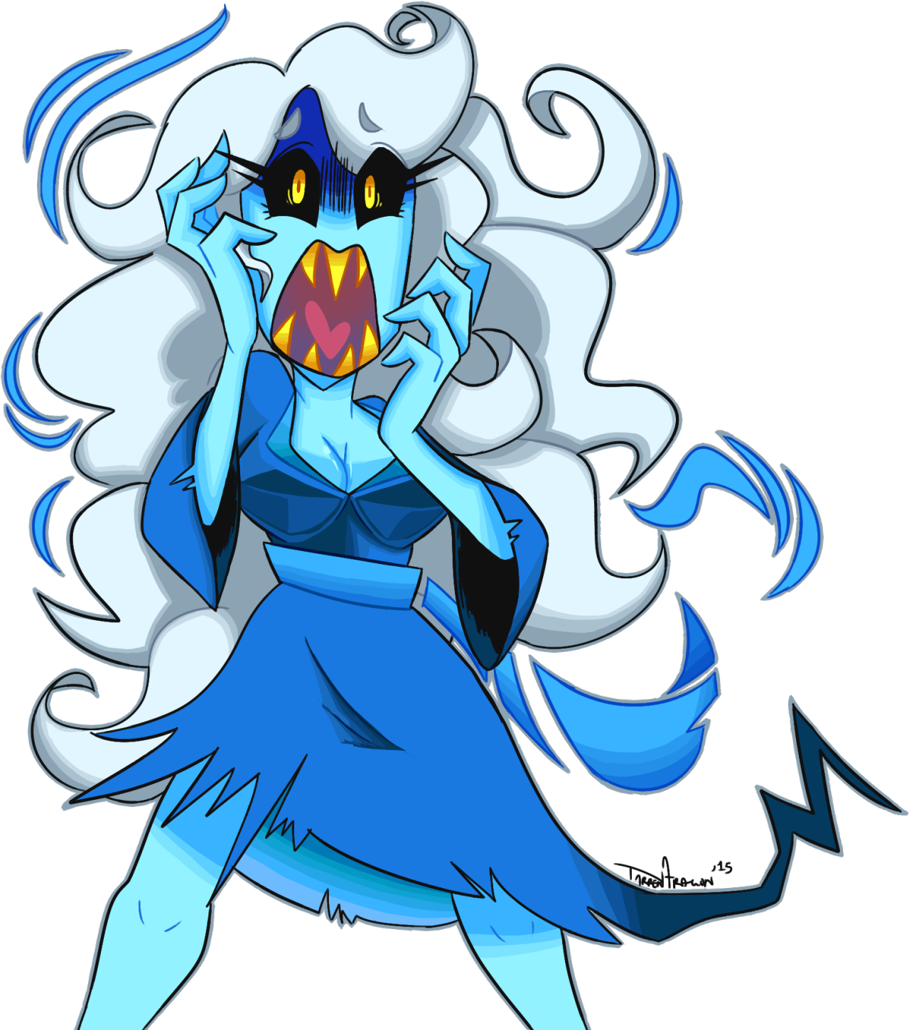 The A's Not Important Y She Yell Banshee From Crypt - Cartoon (1280x1469)