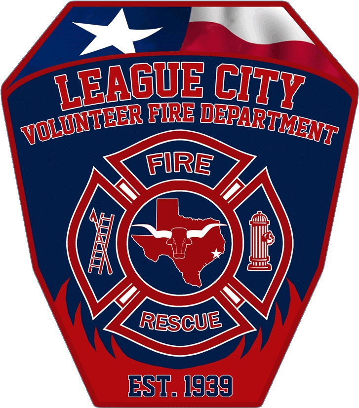 The League City Fire Department Has A Paid Fire Chief, - Emblem (768x868)