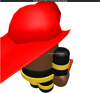 Firefighter Domo Morph - Baseball Cap (420x420)