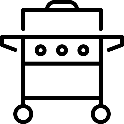 Gas Grill Free Icon - Barbecue (512x512)