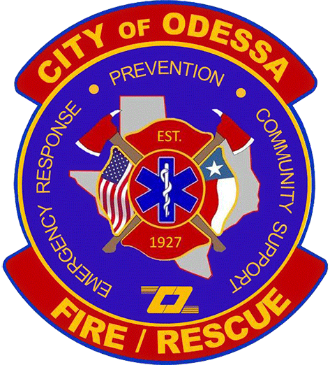 Odessa Fire Department Logo - Odessa Texas Fire Department (473x522)