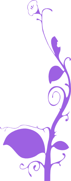 Vine Clip Art - Elegant Green Floral Design Shower Curtain (234x597)