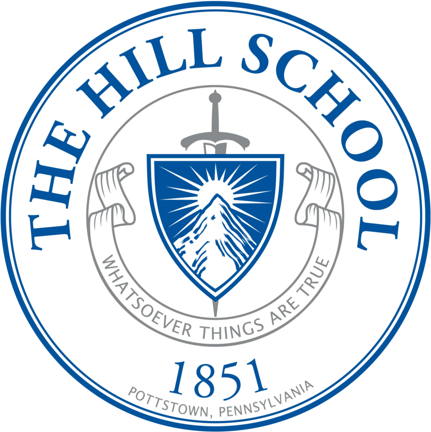 Vmby Crop To Circle Hill Logo 2colorlg - Hill School Logo (1000x966)